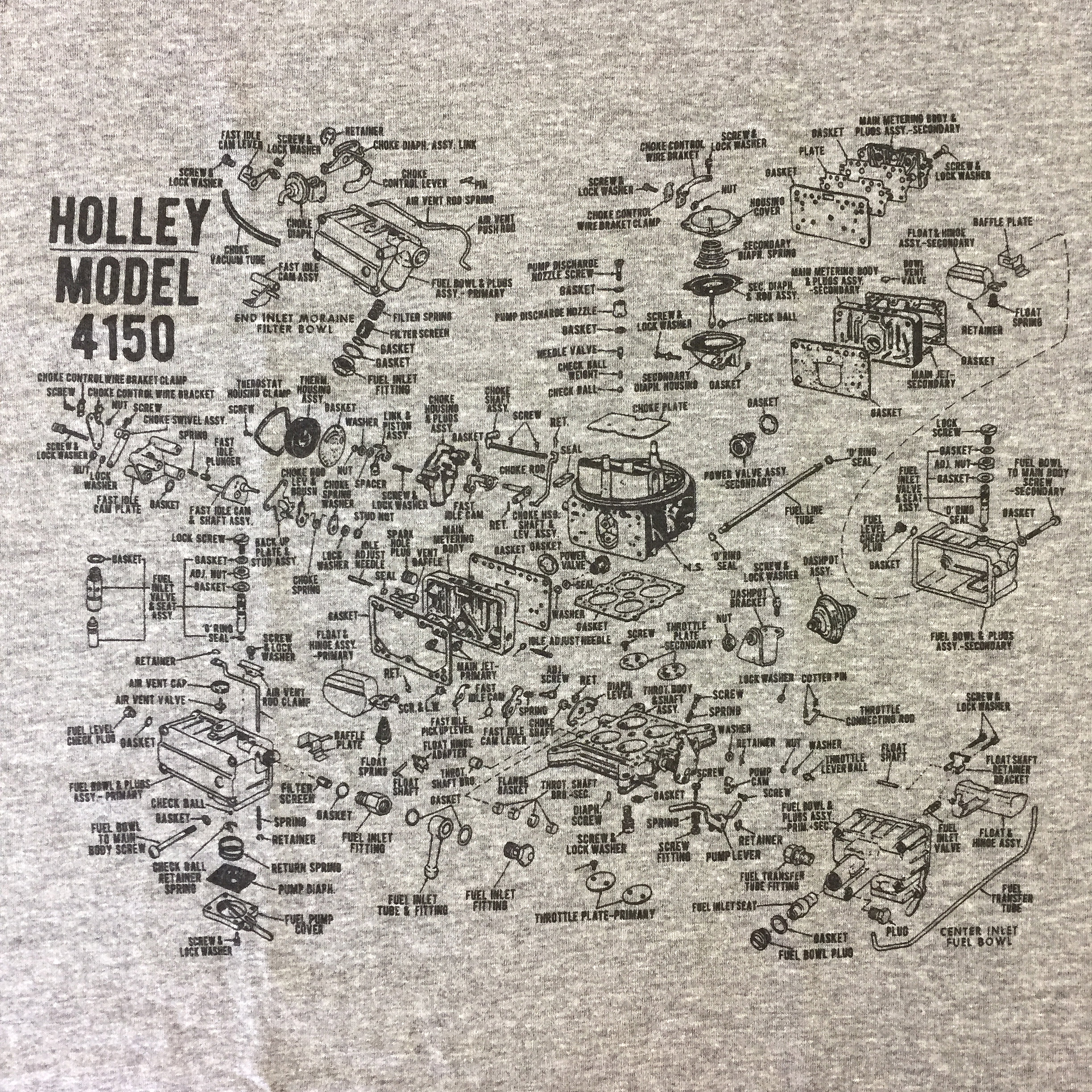 Holley 10010-XLHOL Holley Retro Double Pumper T-Shirt 